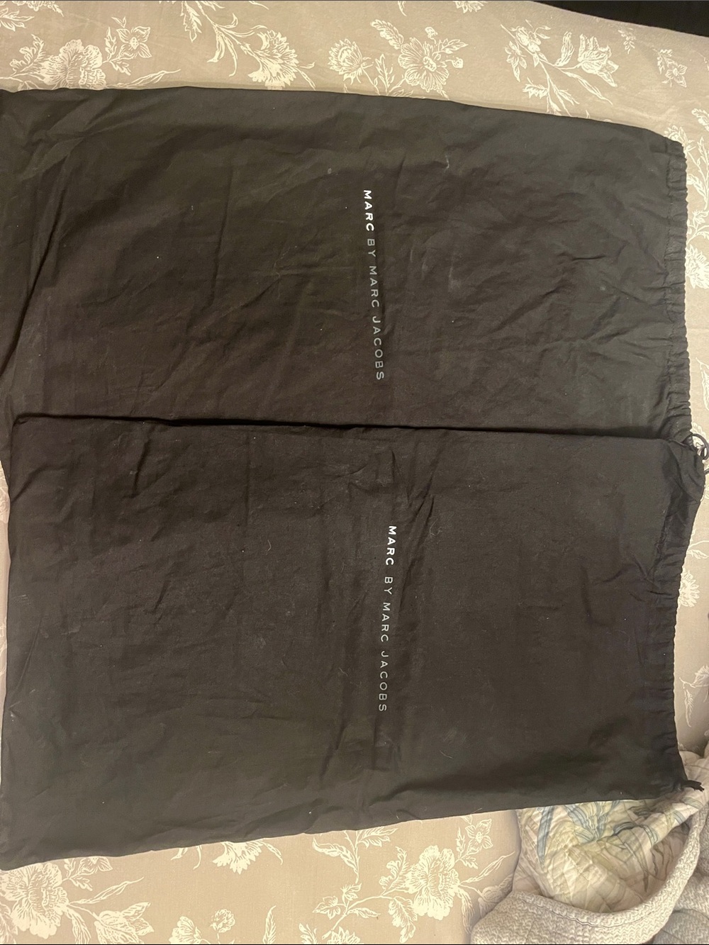 Marc by Marc Jacobs dust bag set of 2***